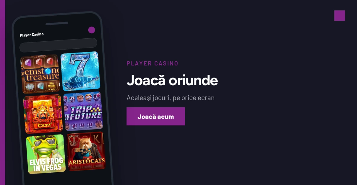 Joacă Player Casino fără descărcare